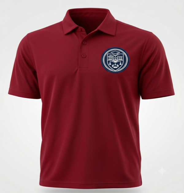 TAB Red Polo Shirt